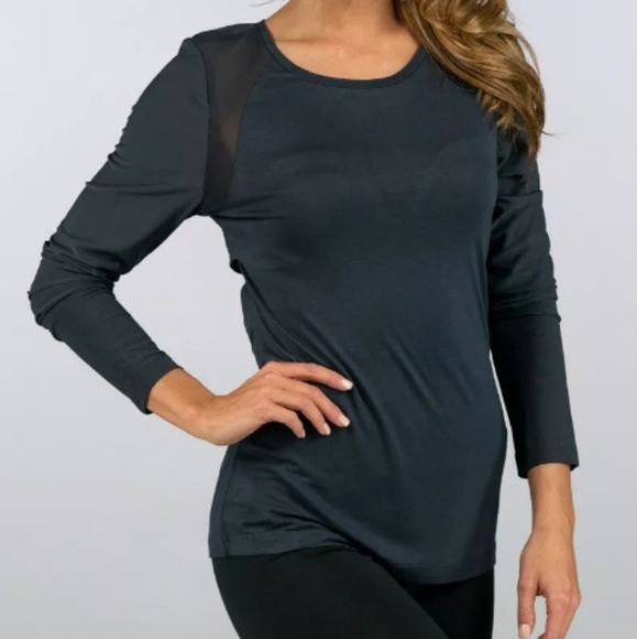 Sam Edelman mesh long sleeve top NWT - Picture 2 of 4